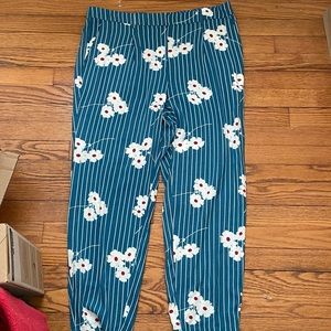 Modcloth floral dress pants